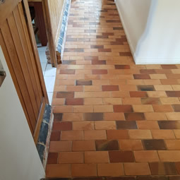 Antiqued pamment floor