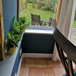 Loving restoration of a traditional flint & brick cottage