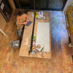 Large stylish kitchen